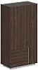 Офисный шкаф средний узкий (левый)